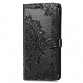 Læder Cover Samsung Galaxy A13 5G Middelaldermandala