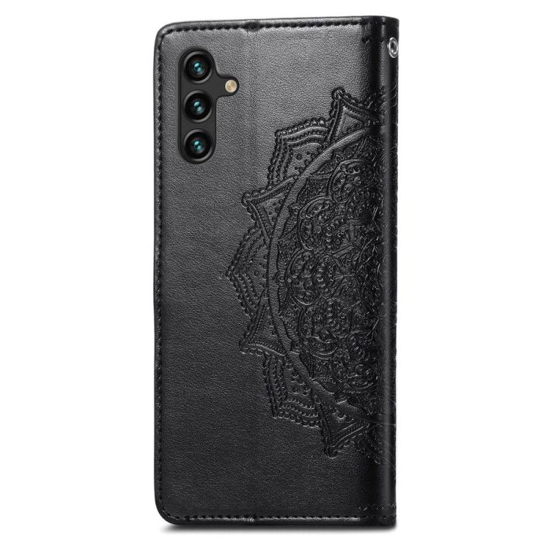 Læder Cover Samsung Galaxy A13 5G Middelaldermandala