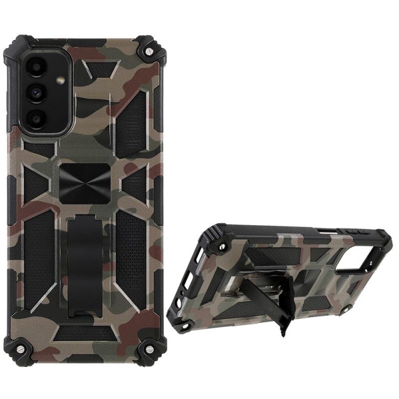 Mobilcover Samsung Galaxy A13 5G Camouflage Aftagelig Støtte