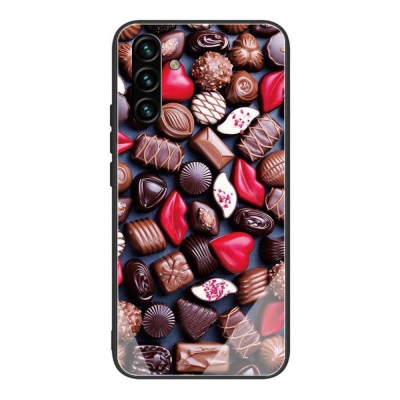 Mobilcover Samsung Galaxy A13 5G Chokoladehærdet Glas