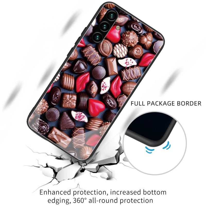 Mobilcover Samsung Galaxy A13 5G Chokoladehærdet Glas