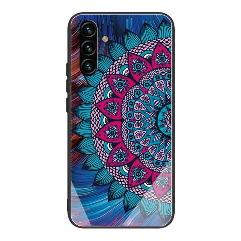 Mobilcover Samsung Galaxy A13 5G Hærdet Glas Mandala