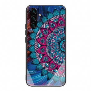 Mobilcover Samsung Galaxy A13 5G Hærdet Glas Mandala