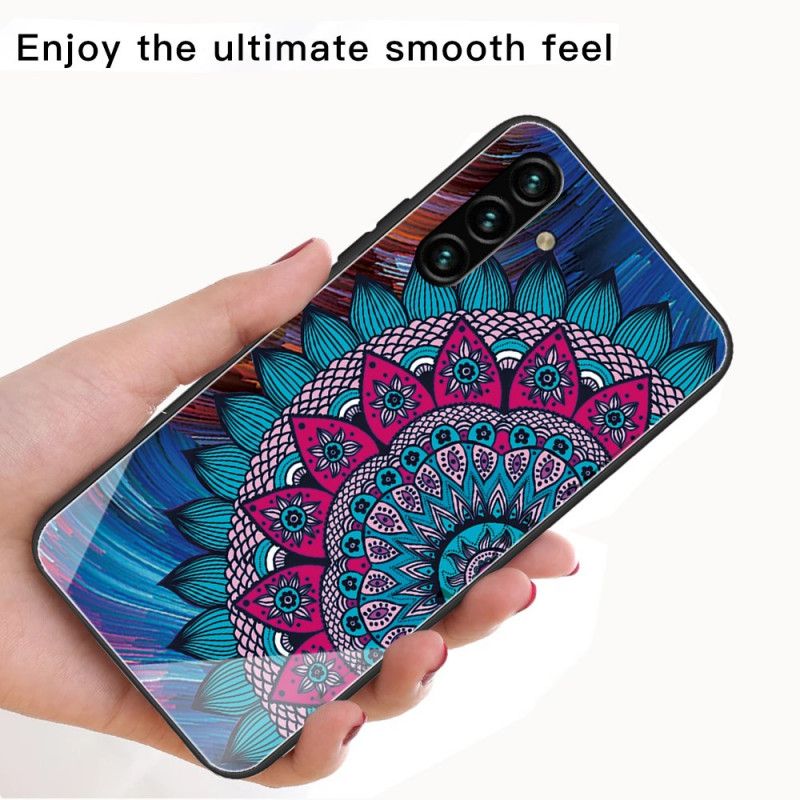 Mobilcover Samsung Galaxy A13 5G Hærdet Glas Mandala