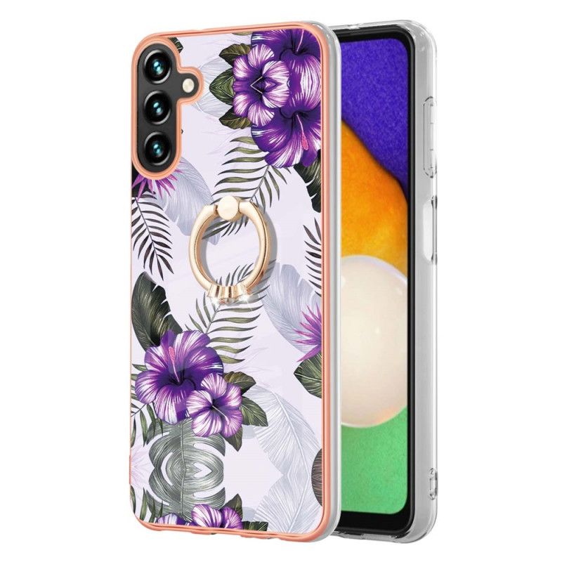 Mobilcover Samsung Galaxy A13 5G Ringstøtteblomster