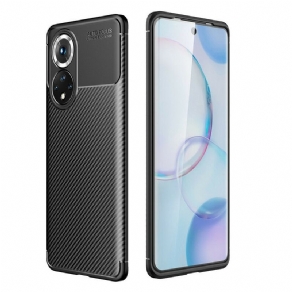 Cover Huawei Nova 9 / Honor 50 Fleksibel Kulfibertekstur