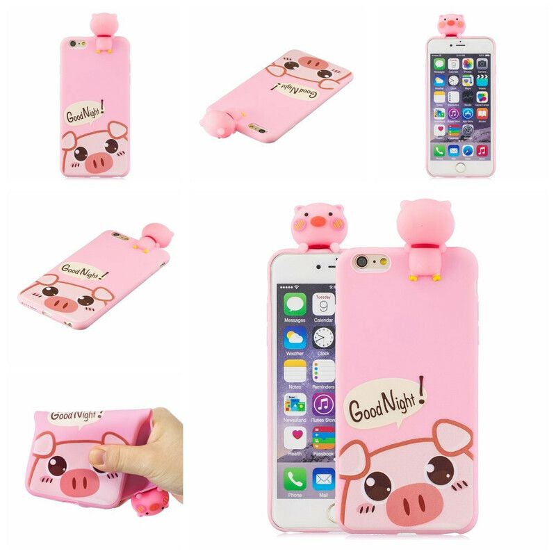 Cover iPhone 6 / 6S Apollo The Pig 3d