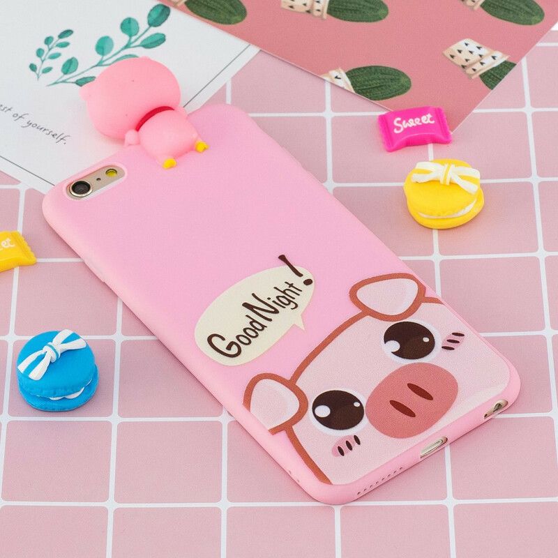 Cover iPhone 6 / 6S Apollo The Pig 3d