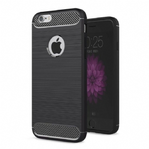 Cover iPhone 6 / 6S Børstet Kulfiber