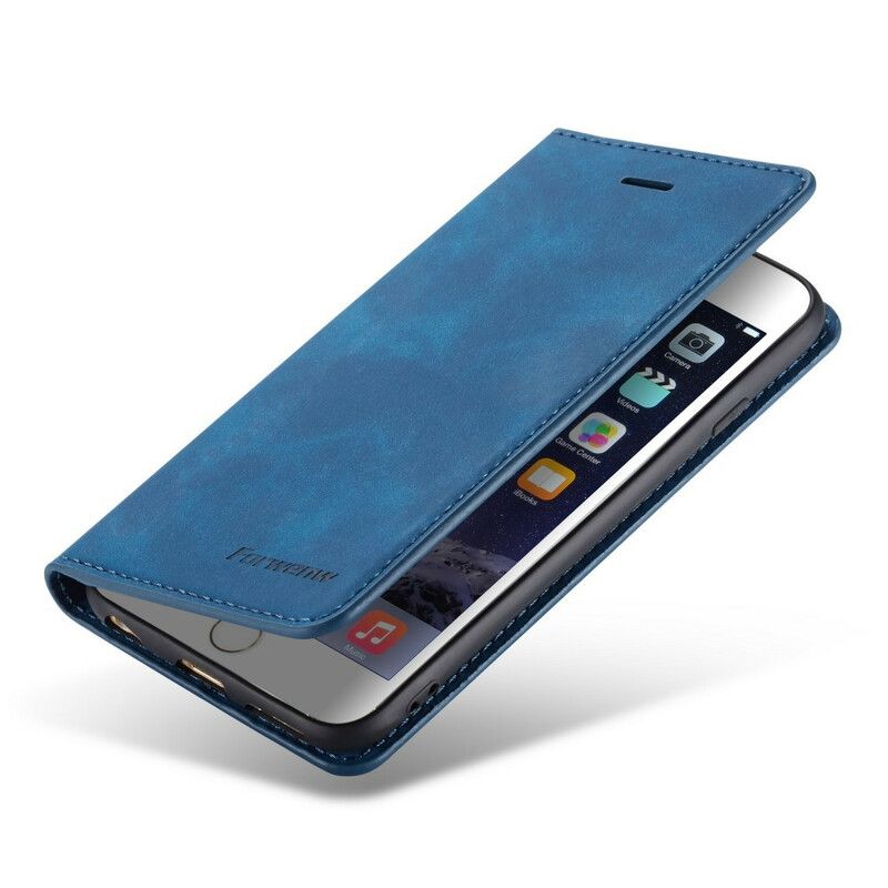 Cover iPhone 6 / 6S Flip Cover Imiteret Læder Forwenw