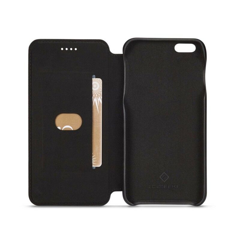 Cover iPhone 6 / 6S Flip Cover Lc.imeeke Lædereffekt