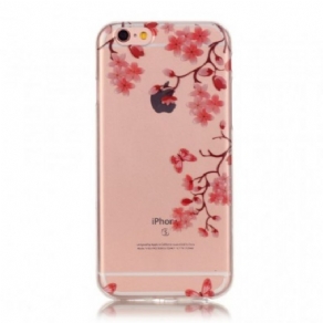 Cover iPhone 6 / 6S Gennemsigtigt Blomstrende Træ