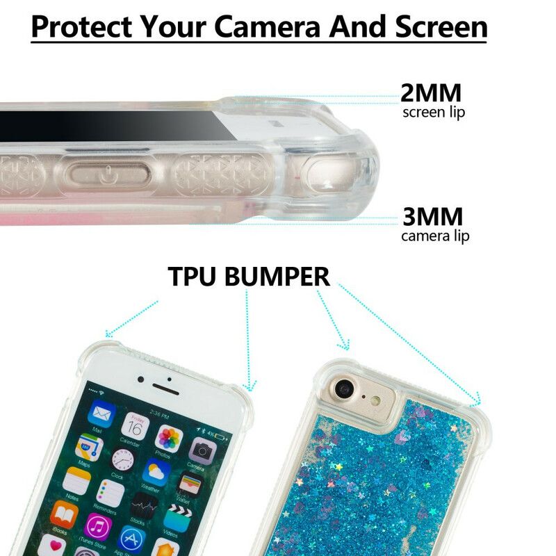 Cover iPhone 6 / 6S Ønsker Glitter