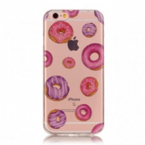 Cover iPhone 6 / 6S Transparent Donut Blæser