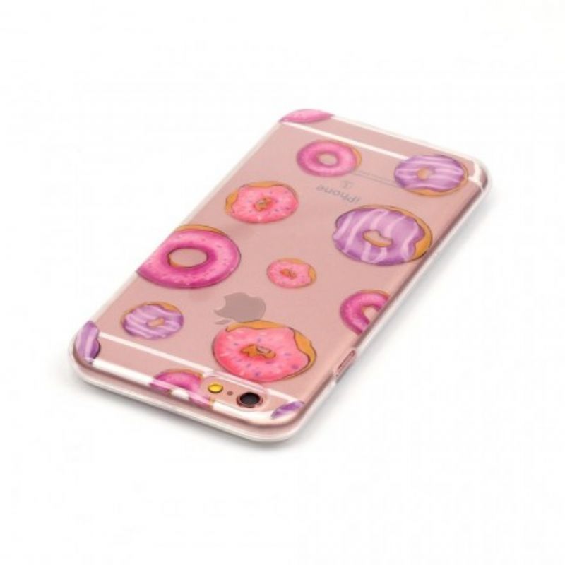 Cover iPhone 6 / 6S Transparent Donut Blæser