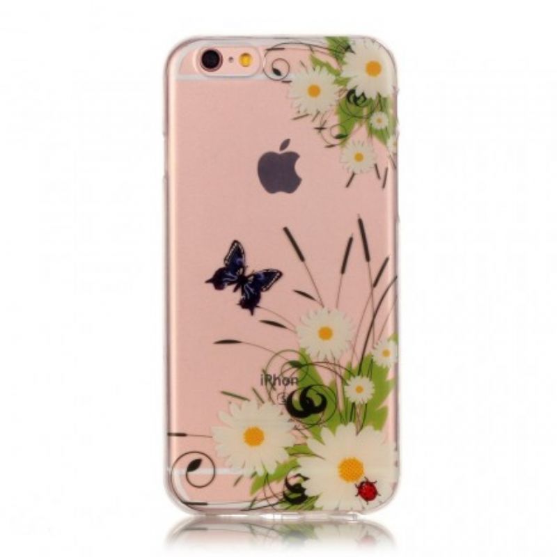 Cover iPhone 6 / 6S Transparente Smukke Tusindfryd