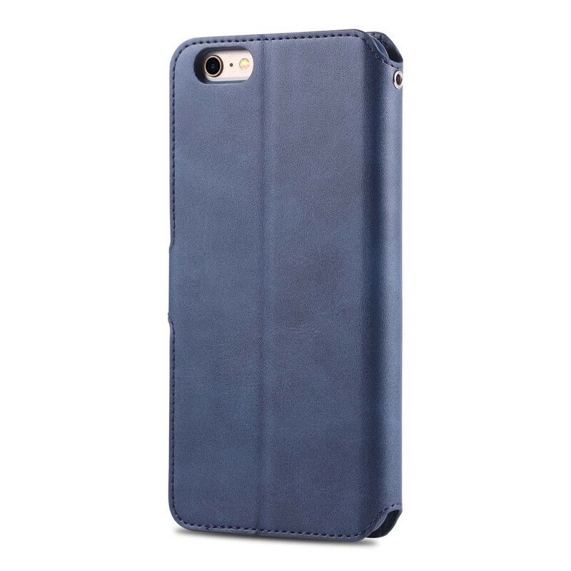 Flip Cover iPhone 6 / 6S Azns Lædereffekt