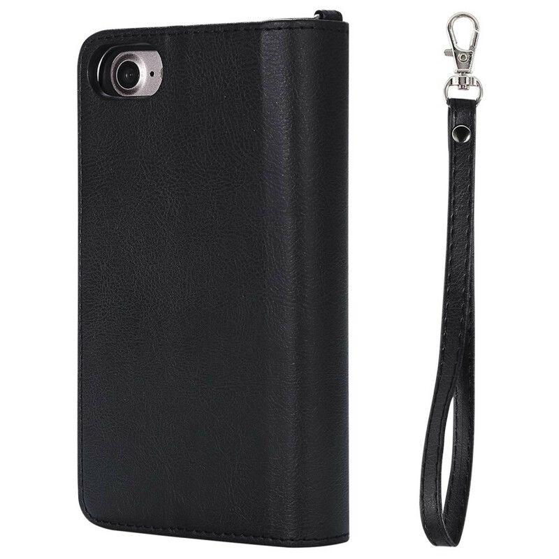 Flip Cover iPhone 6 / 6S Punge Etui Aftagelig Tegnebog