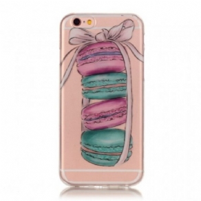 Mobilcover iPhone 6 / 6S Transparente Gourmetmacarons