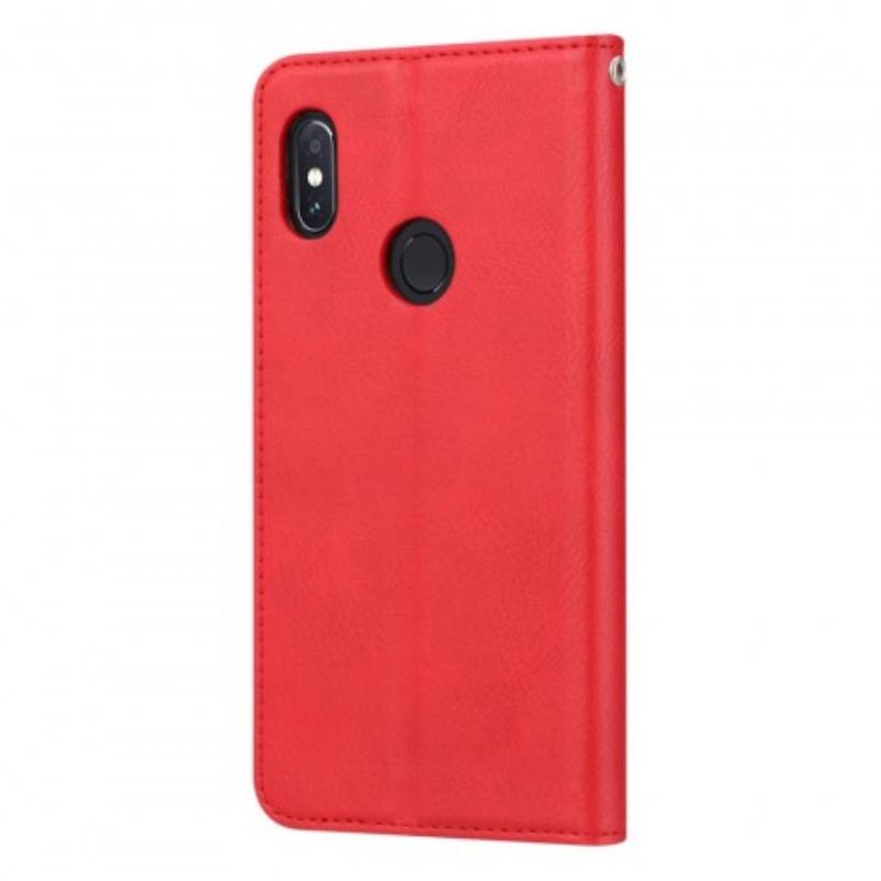 Cover Huawei P Smart Plus Flip Cover Faux Læder Kortholder