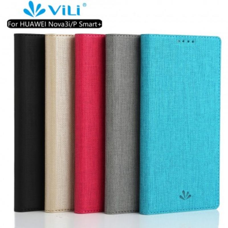 Cover Huawei P Smart Plus Flip Cover Tekstureret