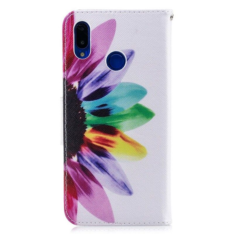 Flip Cover Huawei P Smart Plus Akvarelblomst