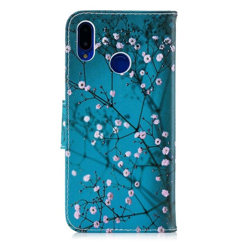 Flip Cover Huawei P Smart Plus Blomstrende Træ