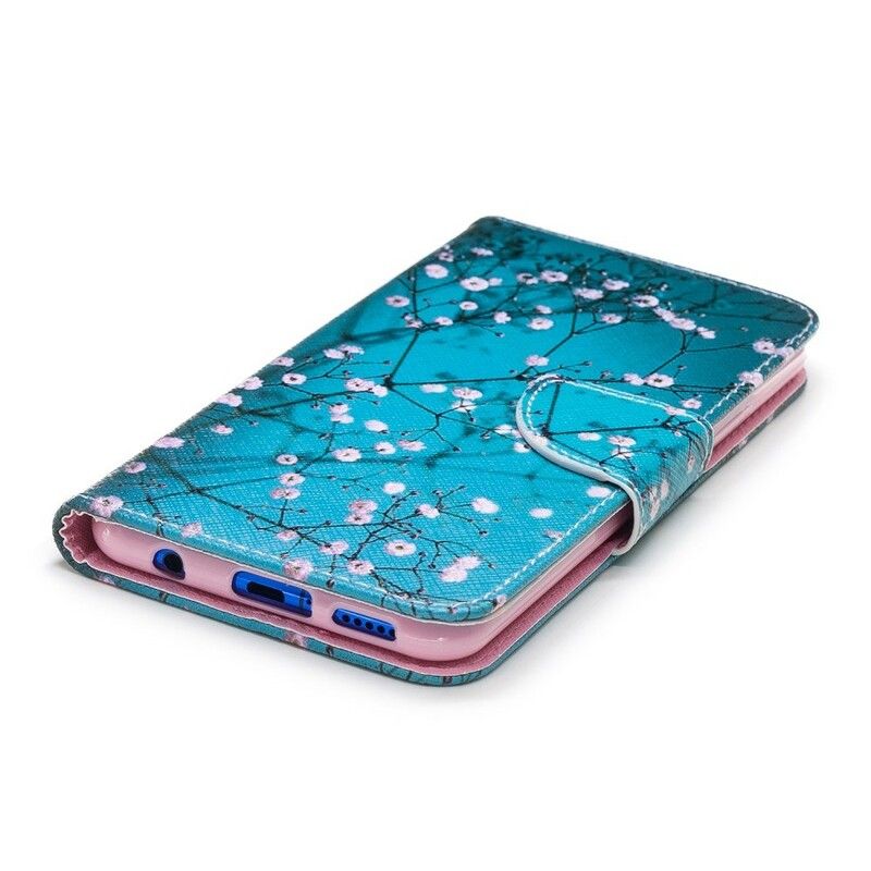 Flip Cover Huawei P Smart Plus Blomstrende Træ