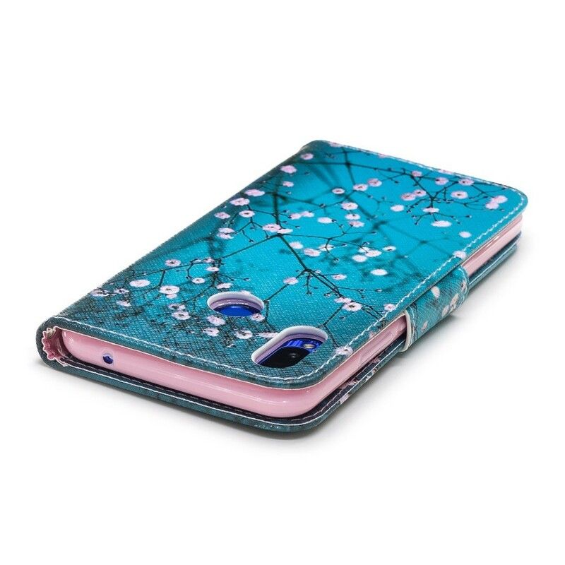 Flip Cover Huawei P Smart Plus Blomstrende Træ