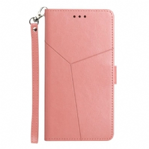 Flip Cover Honor Magic 5 Lite Med Snor Y Strappy Design