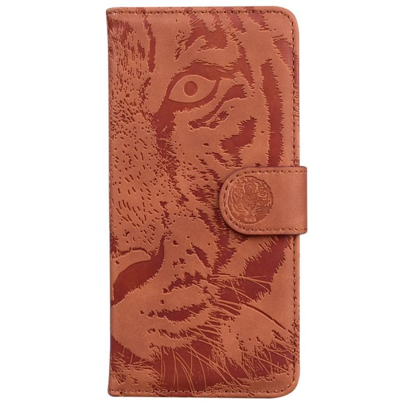 Flip Cover Samsung Galaxy A14 / A14 5G Tiger Print