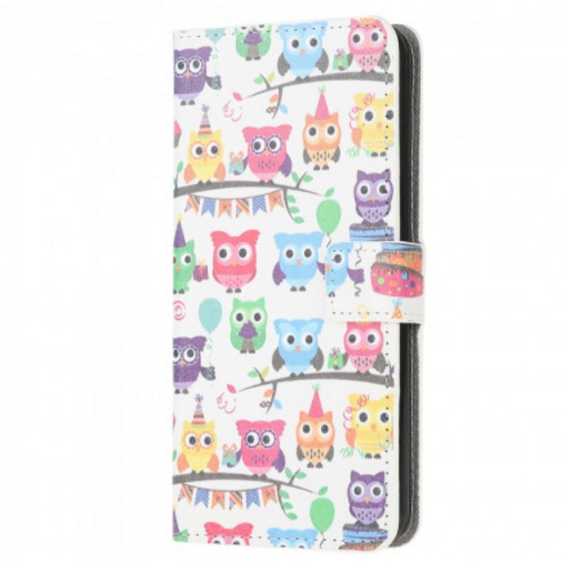 Flip Cover Samsung Galaxy XCover 5 Flere Ugler