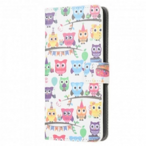 Flip Cover Samsung Galaxy XCover 5 Flere Ugler