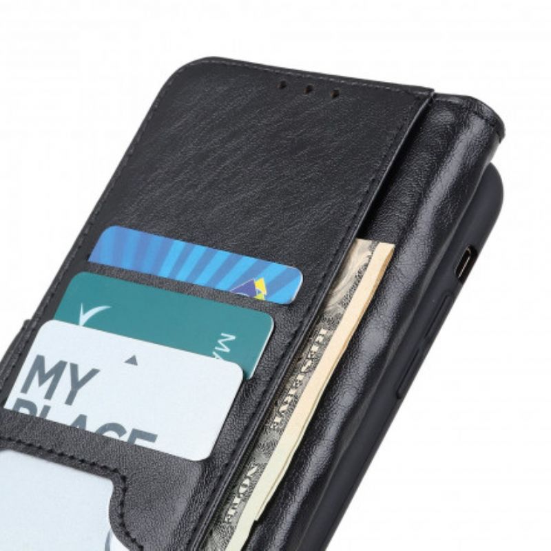 Flip Cover Samsung Galaxy XCover 5 Tekstureret Kunstlæder