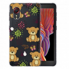 Mobilcover Samsung Galaxy XCover 5 Teddy Bears Top