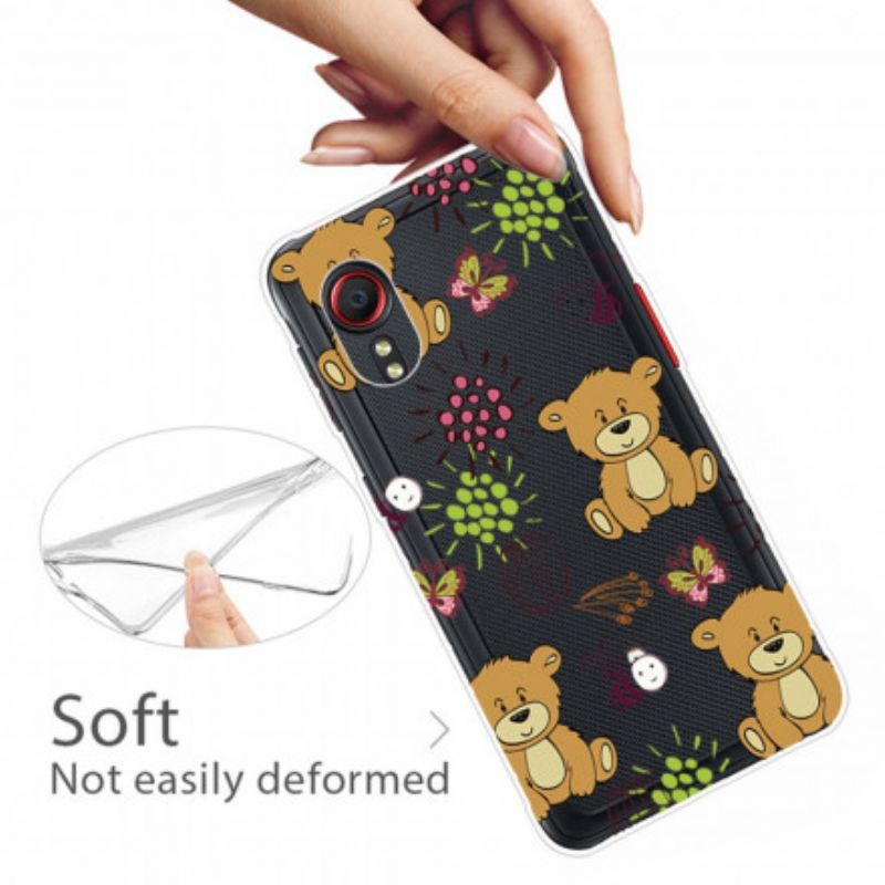 Mobilcover Samsung Galaxy XCover 5 Teddy Bears Top