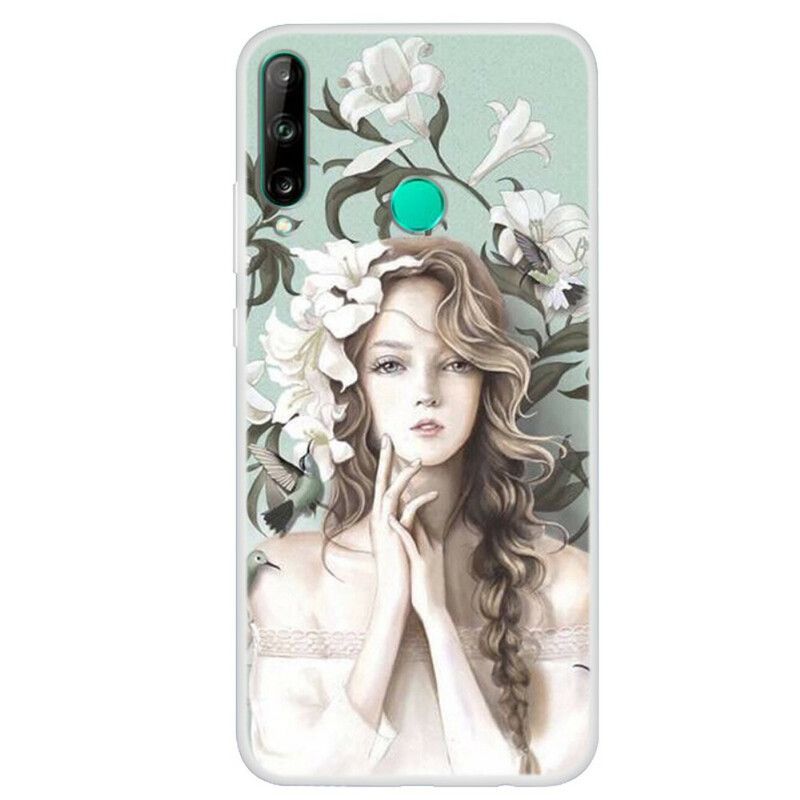 Cover Huawei P40 Lite E / Huawei Y7p Blomsterkvinden