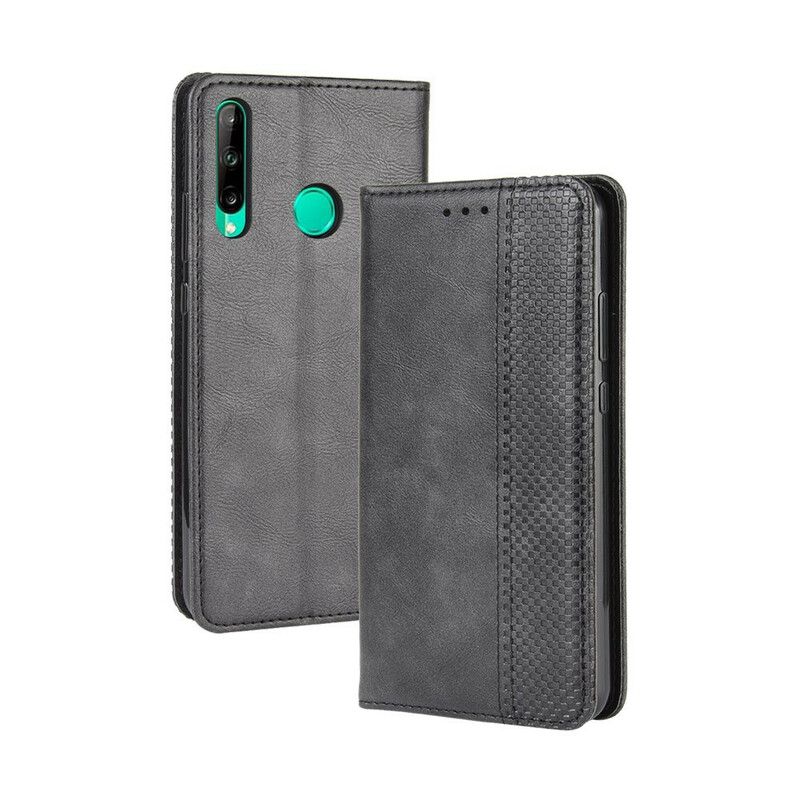 Cover Huawei P40 Lite E / Huawei Y7p Flip Cover Stylet Vintage Lædereffekt