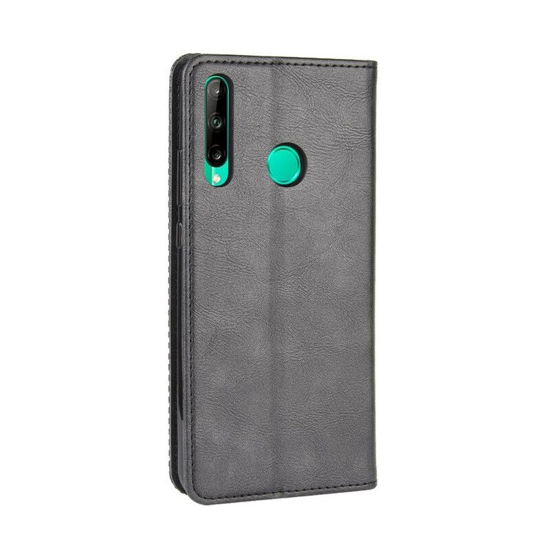 Cover Huawei P40 Lite E / Huawei Y7p Flip Cover Stylet Vintage Lædereffekt