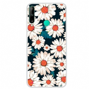 Cover Huawei P40 Lite E / Huawei Y7p Frihedsblomster