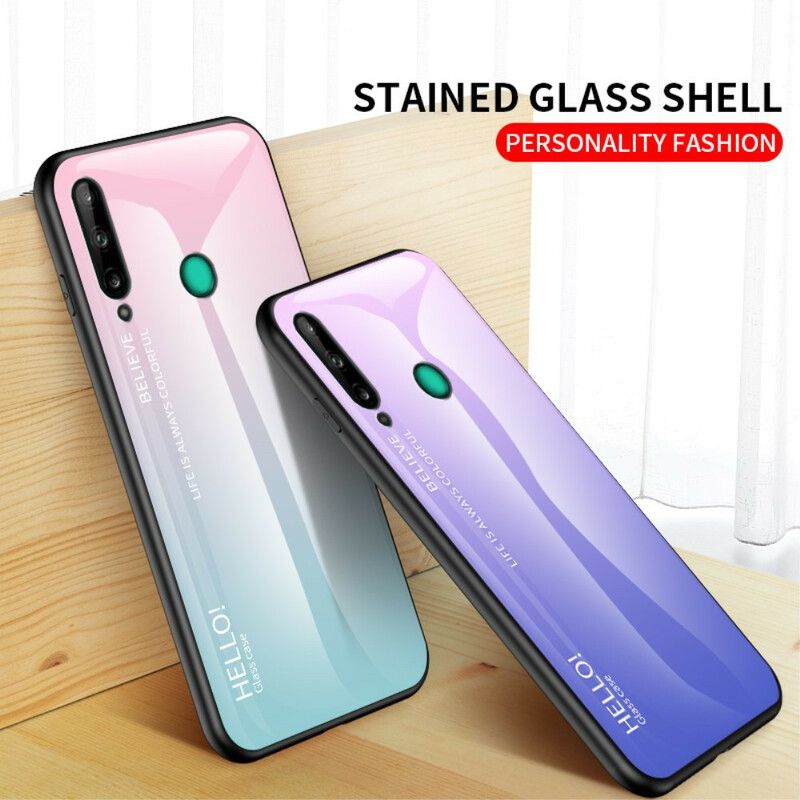 Cover Huawei P40 Lite E / Huawei Y7p Hej Hærdet Glas