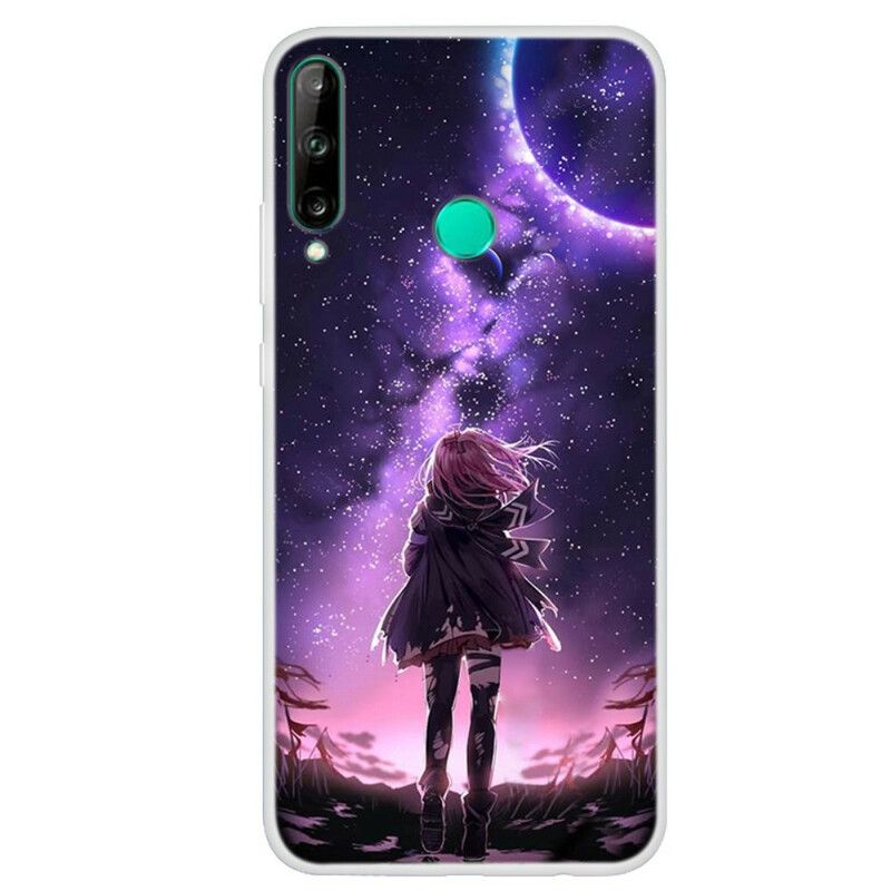 Cover Huawei P40 Lite E / Huawei Y7p Magisk Fuldmåne