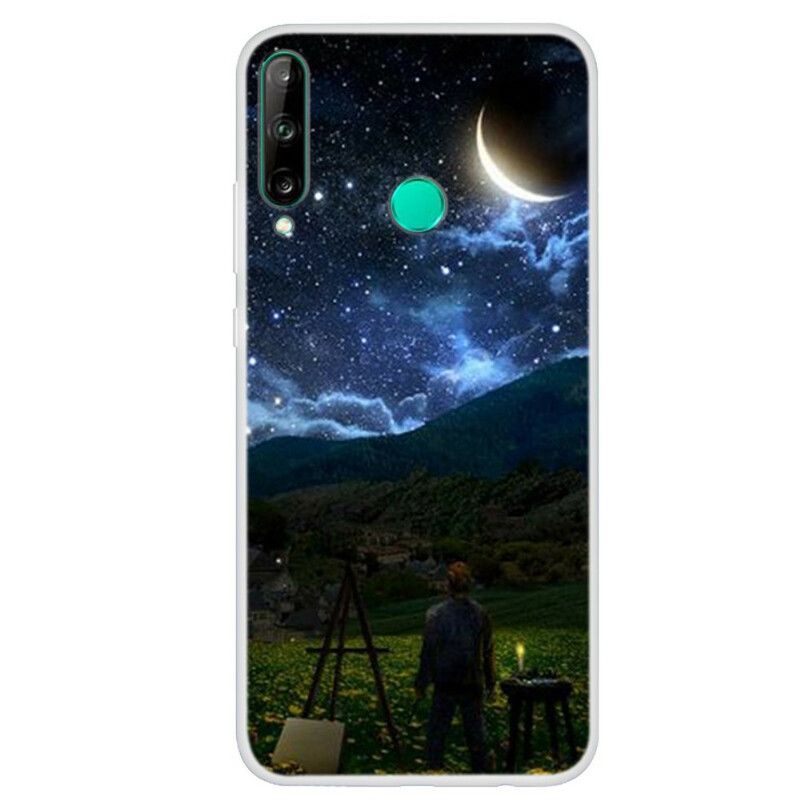 Cover Huawei P40 Lite E / Huawei Y7p Maler Om Natten