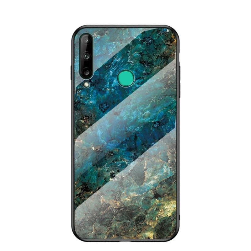 Cover Huawei P40 Lite E / Huawei Y7p Premum Farver Hærdet Glas