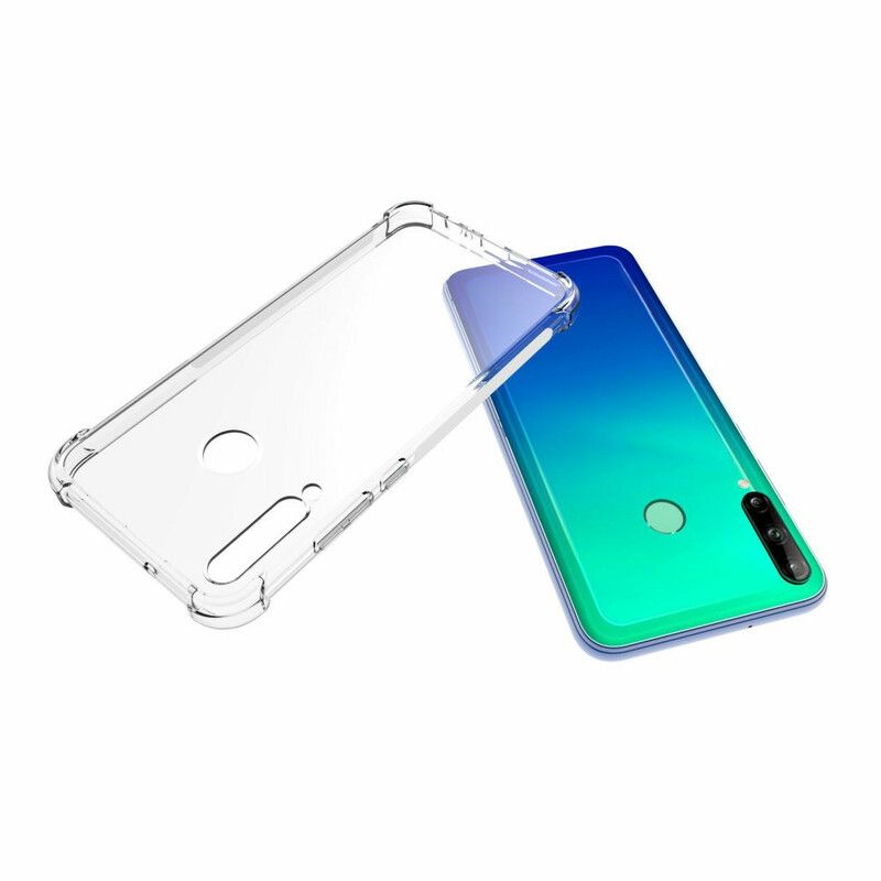 Cover Huawei P40 Lite E / Huawei Y7p Transparente Forstærkede Hjørner