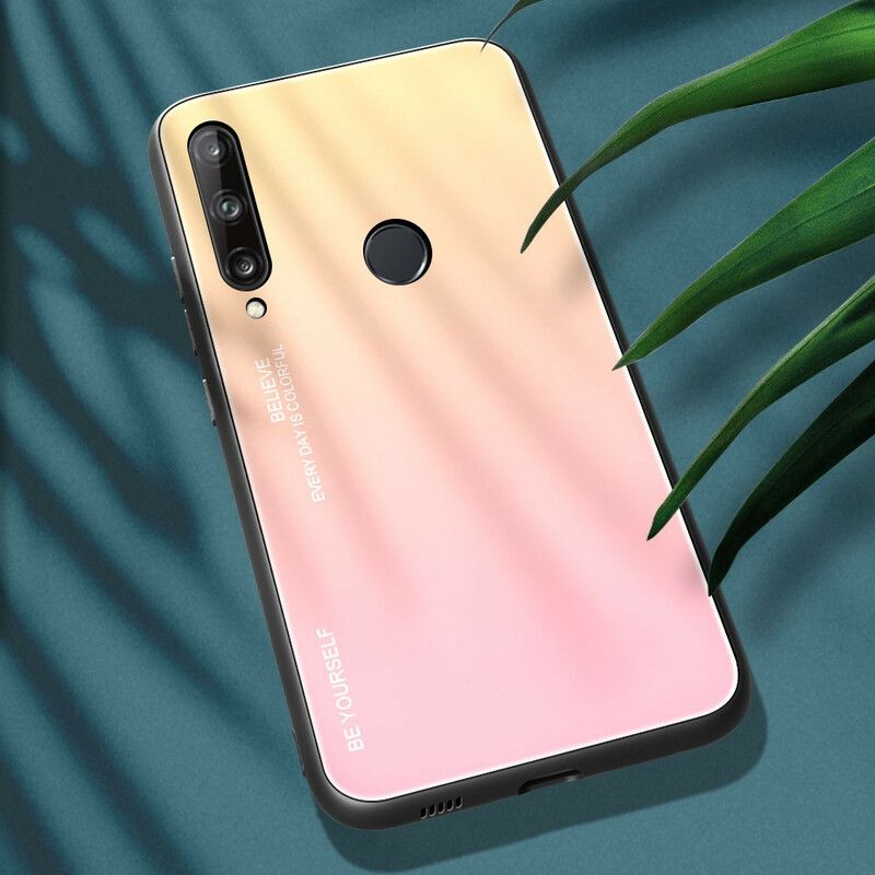 Cover Huawei P40 Lite E / Huawei Y7p Vær Dig Selv Hærdet Glas