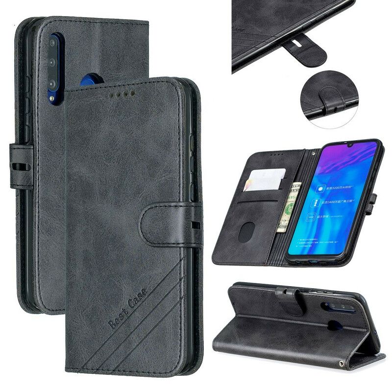 Flip Cover Huawei P40 Lite E / Huawei Y7p Faux Læder Best Case