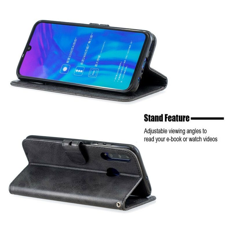 Flip Cover Huawei P40 Lite E / Huawei Y7p Faux Læder Best Case