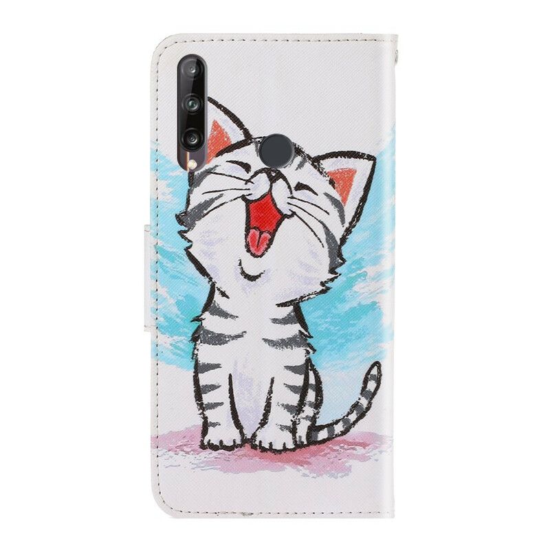 Flip Cover Huawei P40 Lite E / Huawei Y7p Med Snor Thong Killing