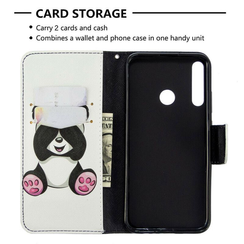 Flip Cover Huawei P40 Lite E / Huawei Y7p Panda Sjov